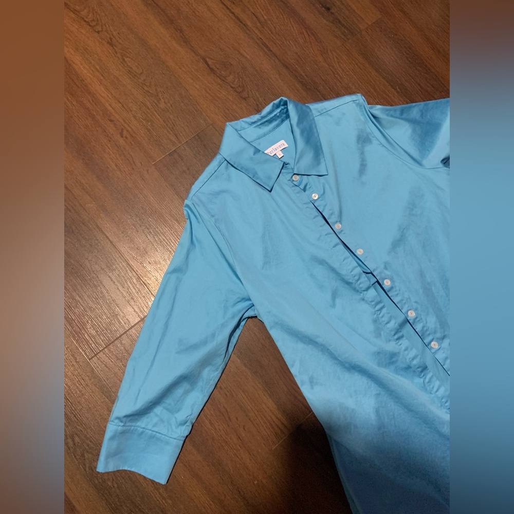 Perlavera Solid Chris Shirt Dress
$198.00 light blue logo Classic casual winter - Picture 10 of 14